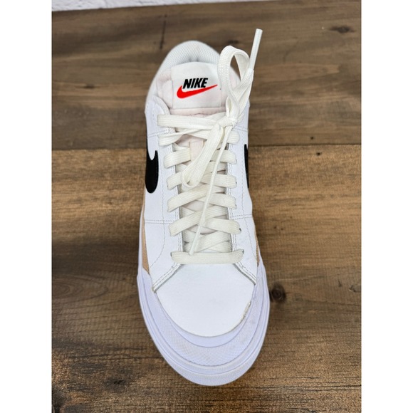 Nike Court Legacy Lift Platform White Black Women's Sneakers Shoes 8 DM7590-100 - Picture 11 of 13